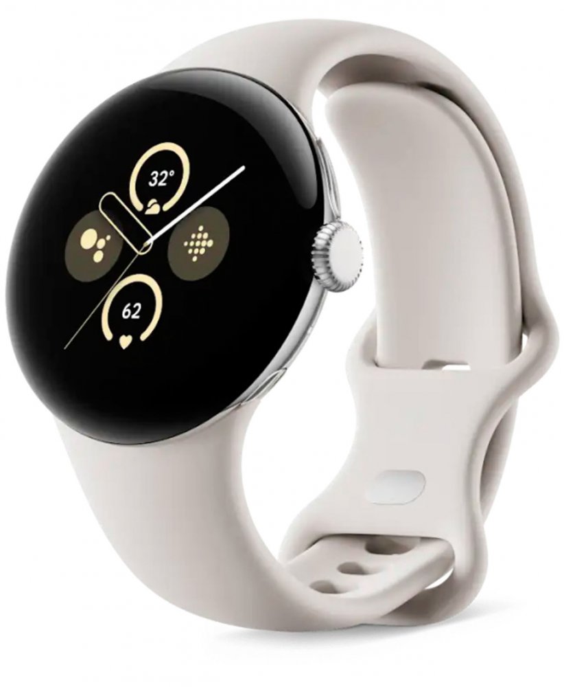 Google Pixel Watch 2 Wi-Fi Polished Silver