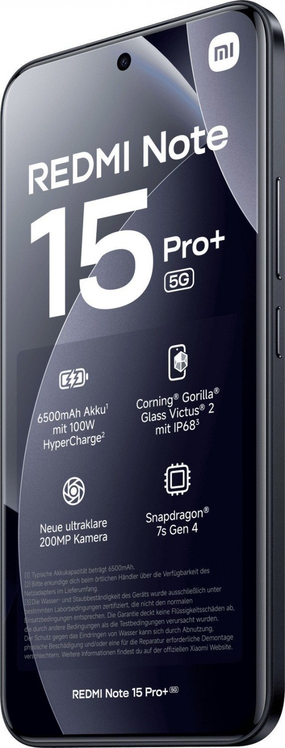 Redmi Note 15 Pro+ 5G 12/512Gb RU Midnight Black