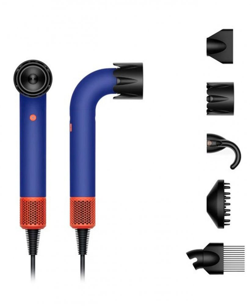 Фен Dyson HD18 Supersonic R Pro Vinca Blue /Topaz Orange