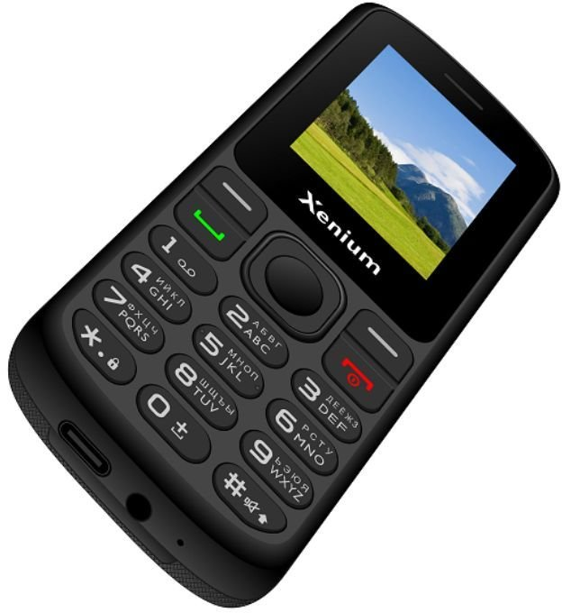 Philips Xenium X160 Black