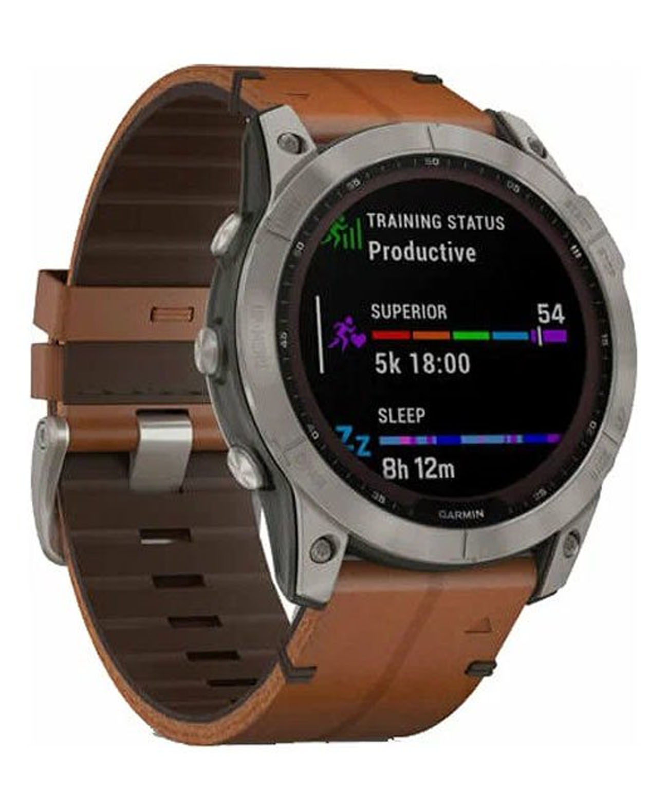Garmin Fenix 7X Sapphire Solar Black Brown