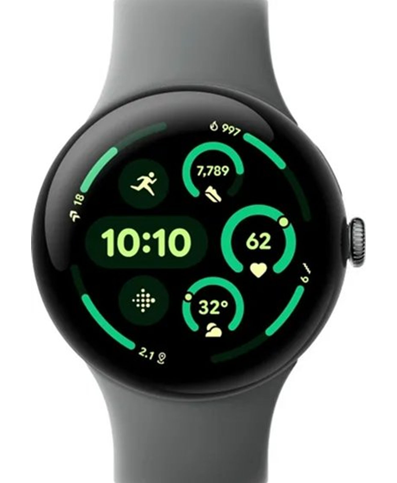 Google Pixel Watch 3 45mm Wi-Fi Matte Hazel/Hazel Band