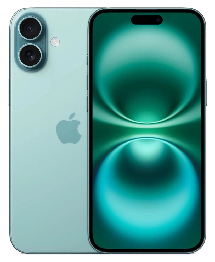 Apple iPhone 16 Plus 512Gb nanoSim + eSim Teal (Без RuStore)