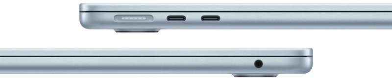 Ноутбук Apple MacBook Air 13 (M5 10-Core, GPU 10-Core, 24Gb/1Tb) MDHK4 Sky Blue