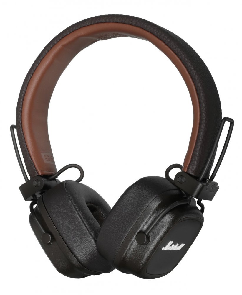 Наушники с микрофоном Marshall Major IV Bluetooth Коричневые