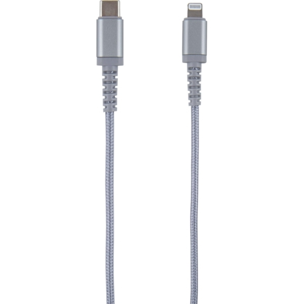 .Кабель USB Type-C Lightning Red Line Серебристый
