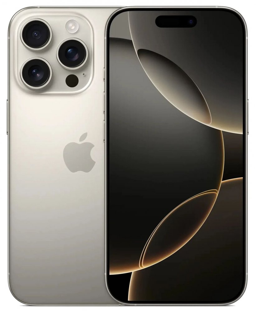 Apple iPhone 16 Pro 128Gb Dual nanoSim Natural Titanium (Без RuStore)