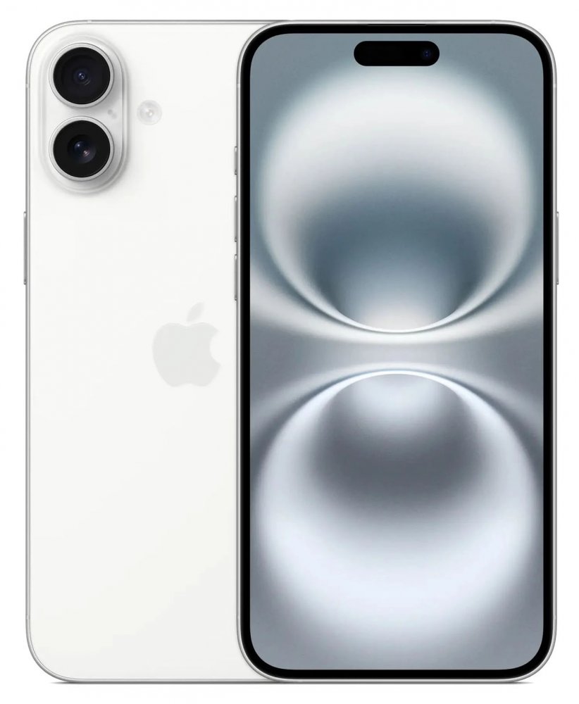 Apple iPhone 16 256Gb nanoSim + eSim White (Без RuStore)