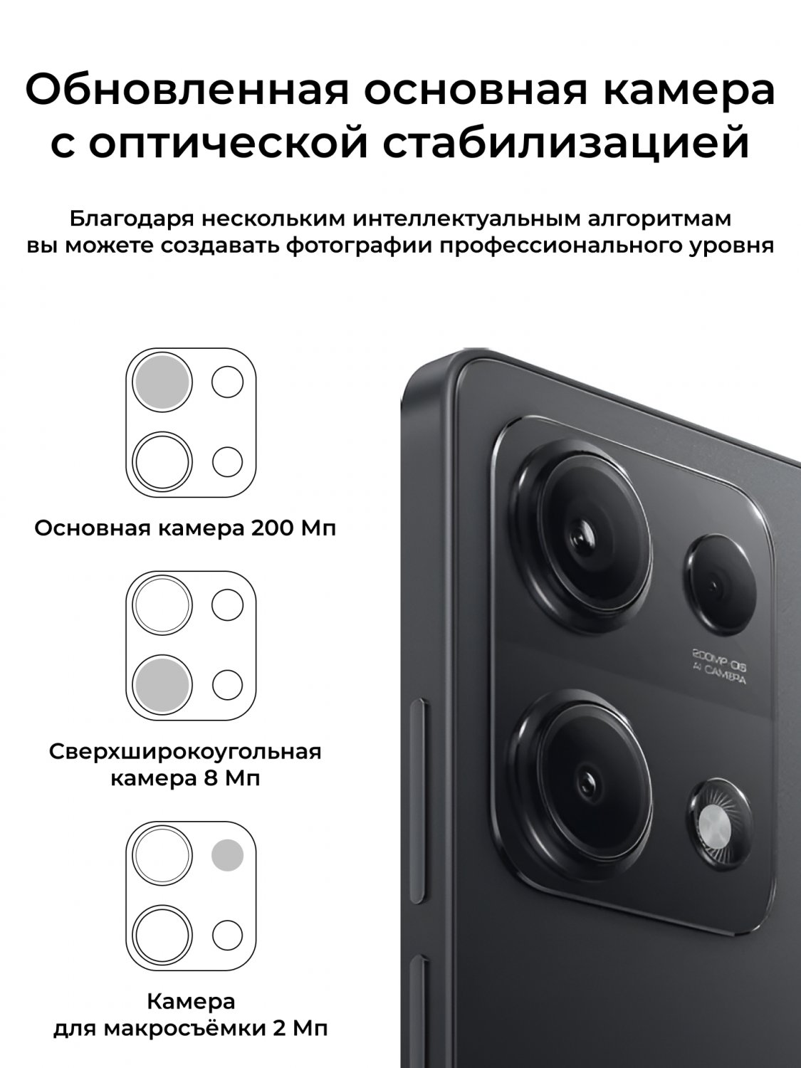 Redmi Note 14S 8/256Gb EU Midnight Black