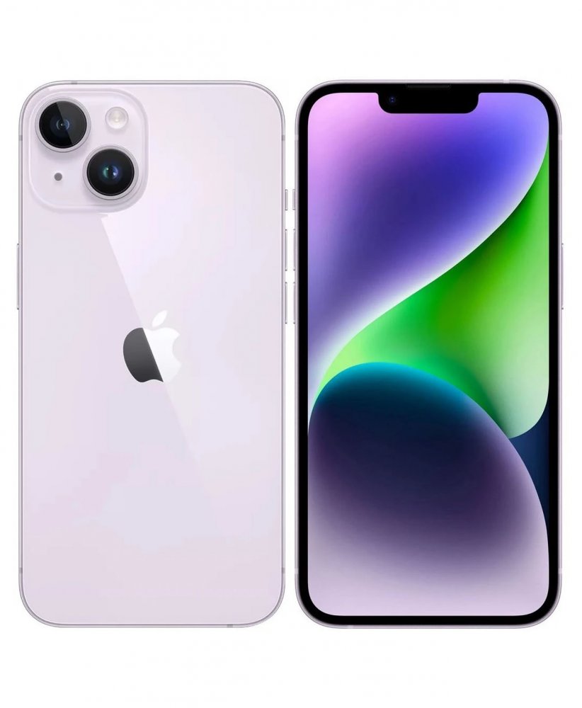 Apple iPhone 14 128Gb nanoSim + eSim Purple (Без RuStore)
